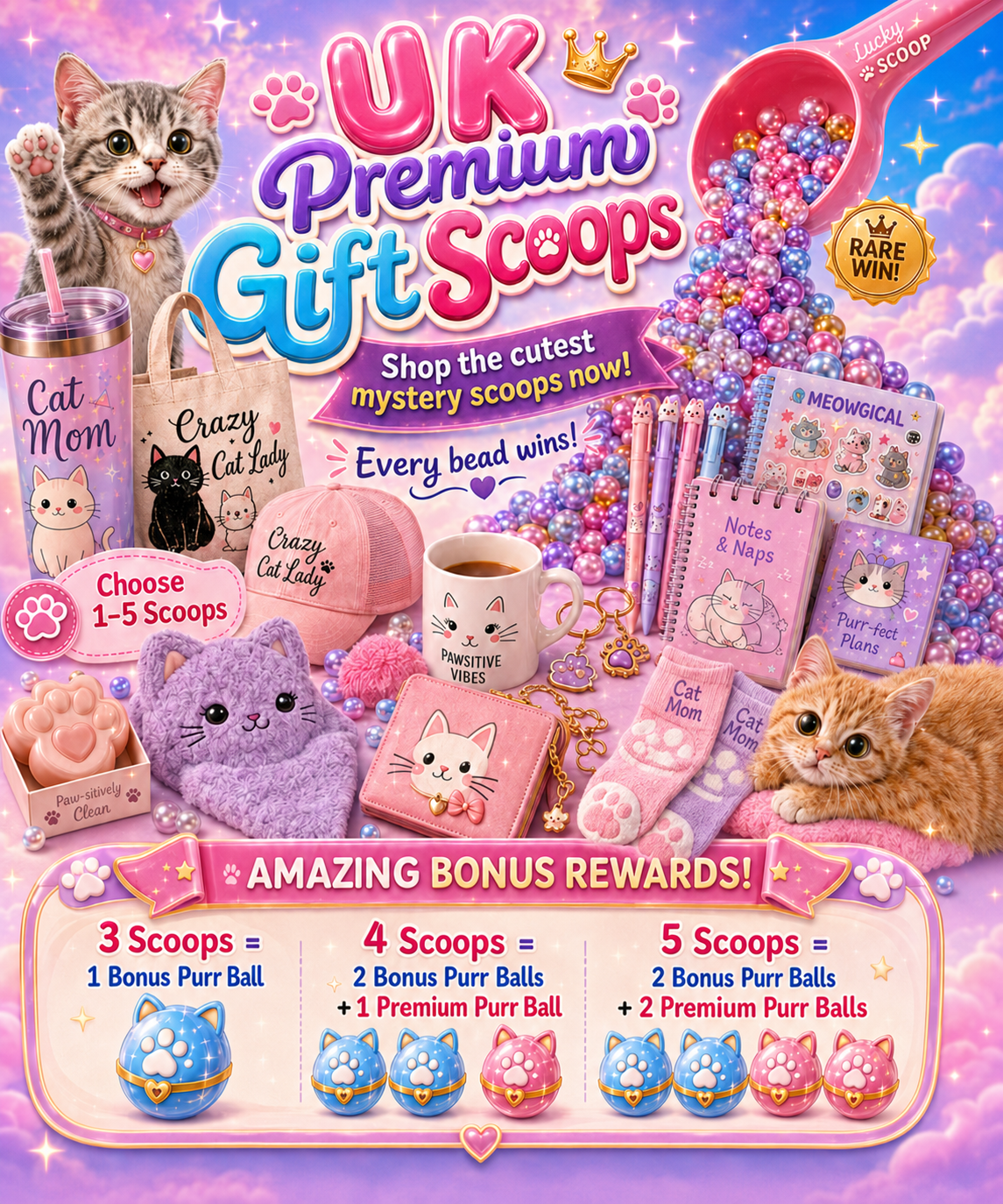 Cat Lux Gift Scoop