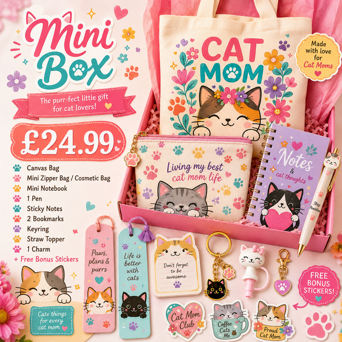 Mini pre-made Meow Box